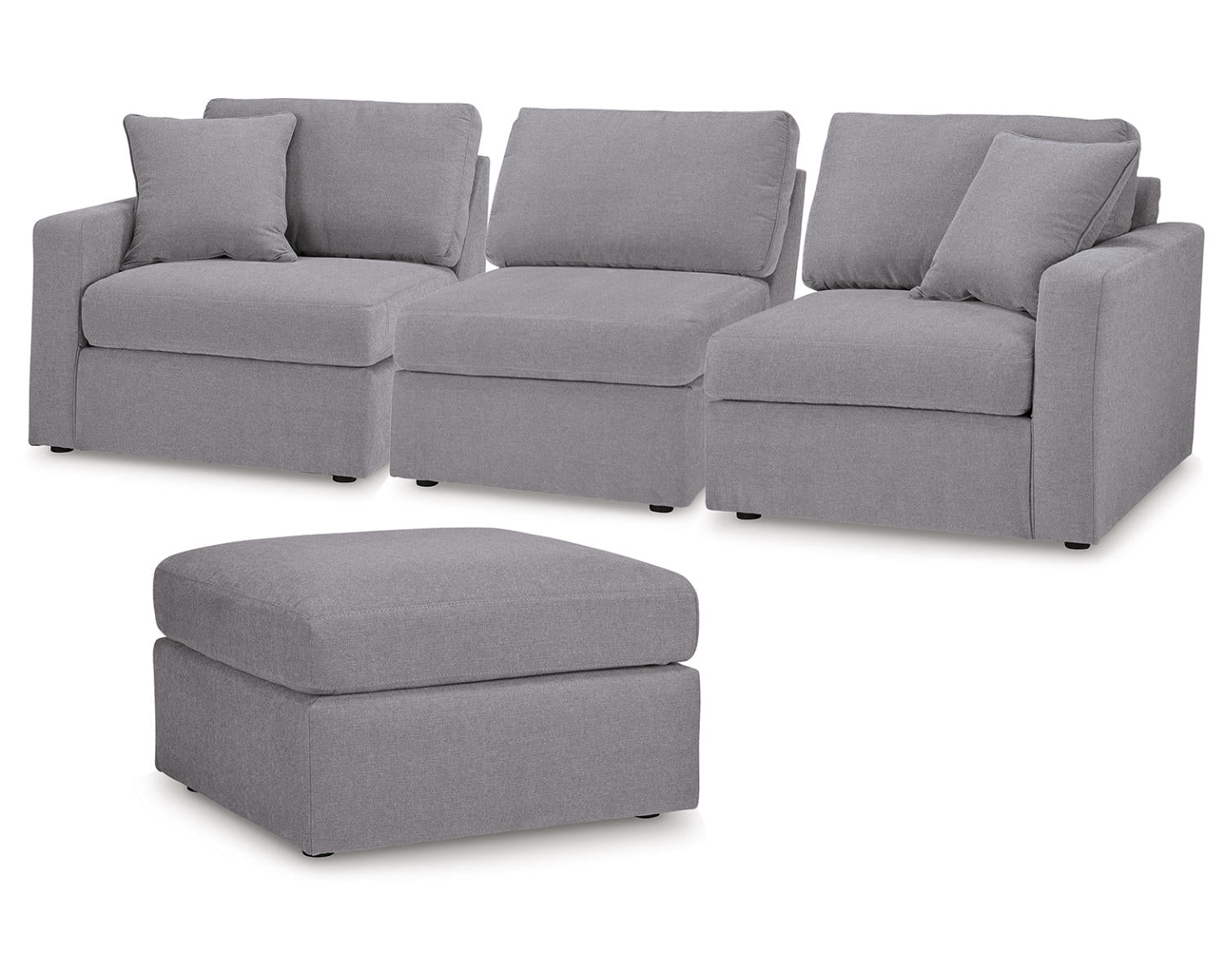 Modmax 3-Piece Sectional and Ottoman