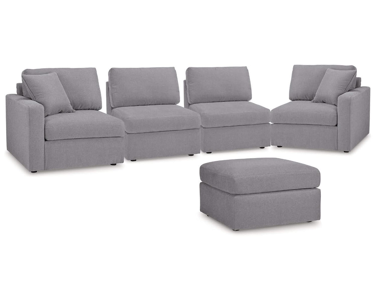 Modmax 4-Piece Sectional and Ottoman