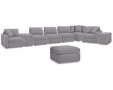 Modmax 8-Piece Sectional and Ottoman