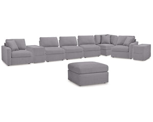 Modmax 8-Piece Sectional and Ottoman