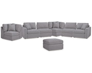 Modmax 6-Piece Sectional and Ottoman