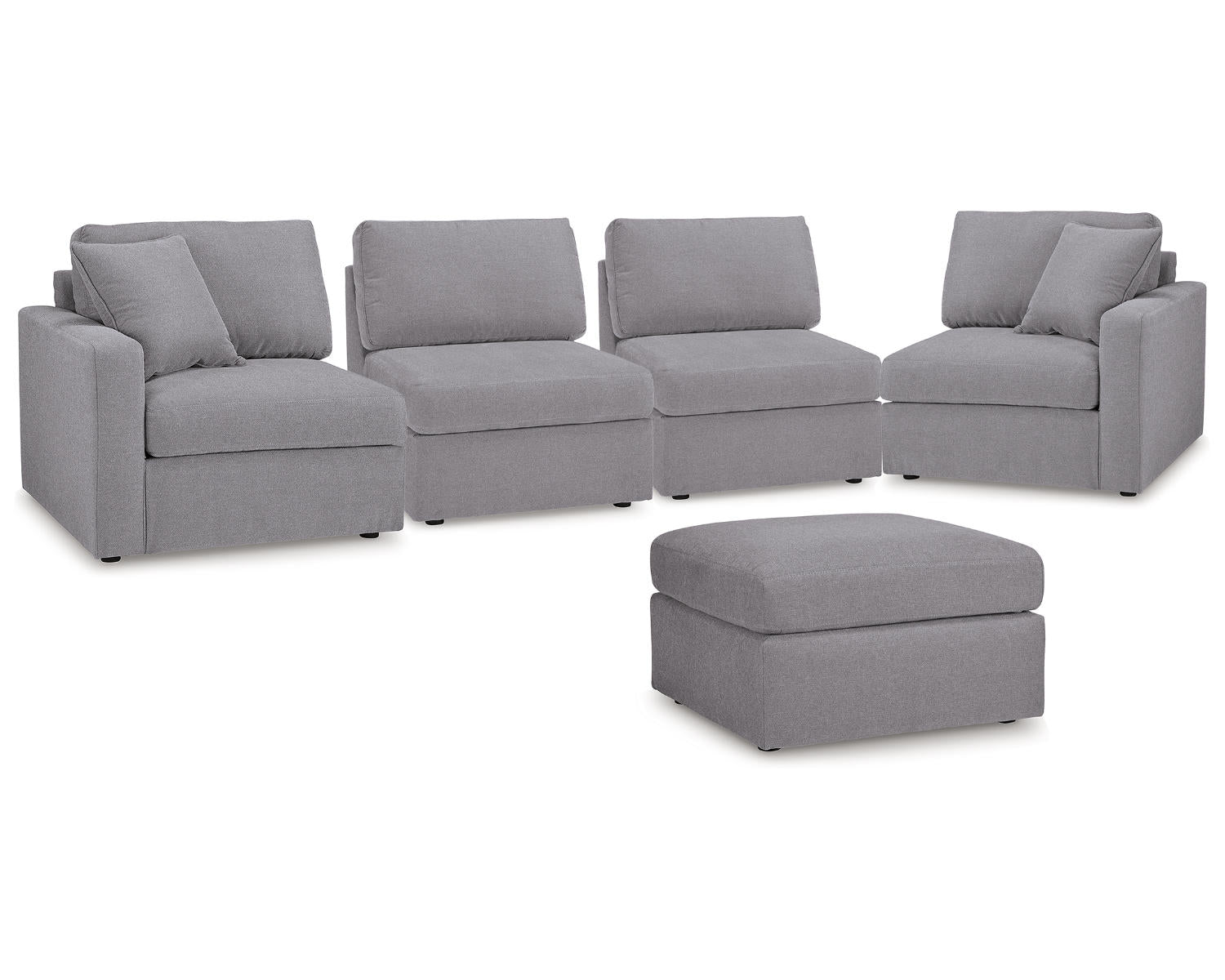 Modmax 4-Piece Sectional and Ottoman