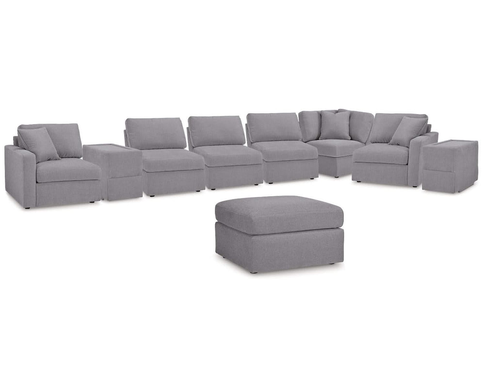 Modmax 8-Piece Sectional and Ottoman
