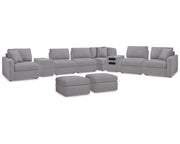 Modmax 8-Piece Sectional and 2 Ottomans
