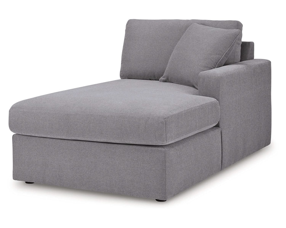 Seccional Modmax de 8 piezas con sistema de audio y chaise longue