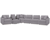 Sillón reclinable giratorio seccional de 5 piezas Modmax