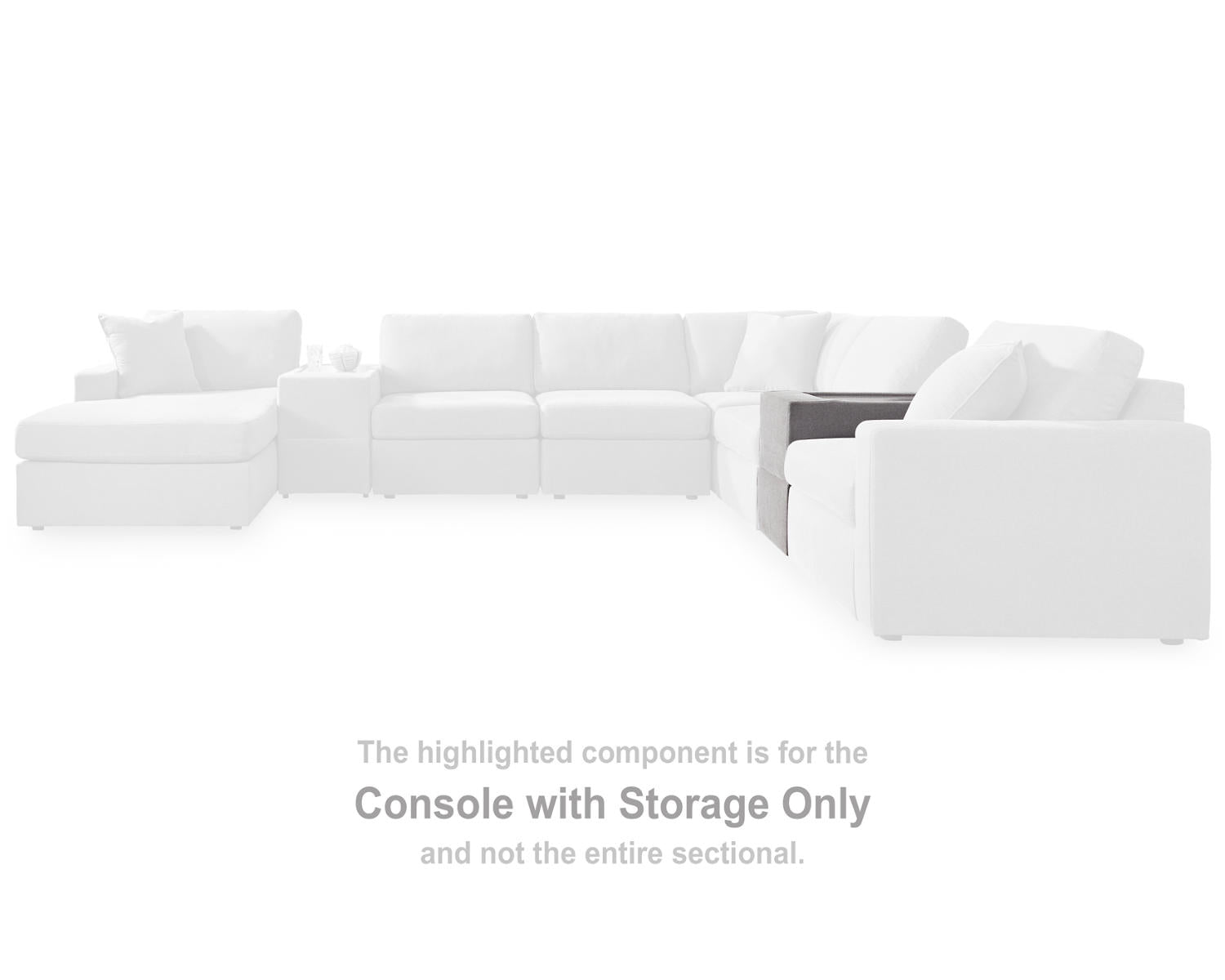 Modmax Console with Storage