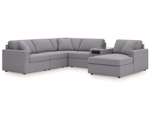 Modmax 6-Piece Sectional with Audio System and Chaise
