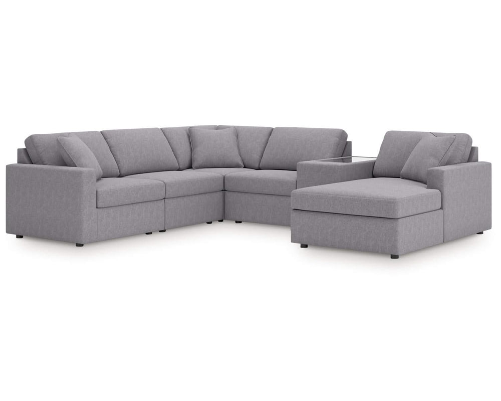 Modmax 6-Piece Sectional with Chaise