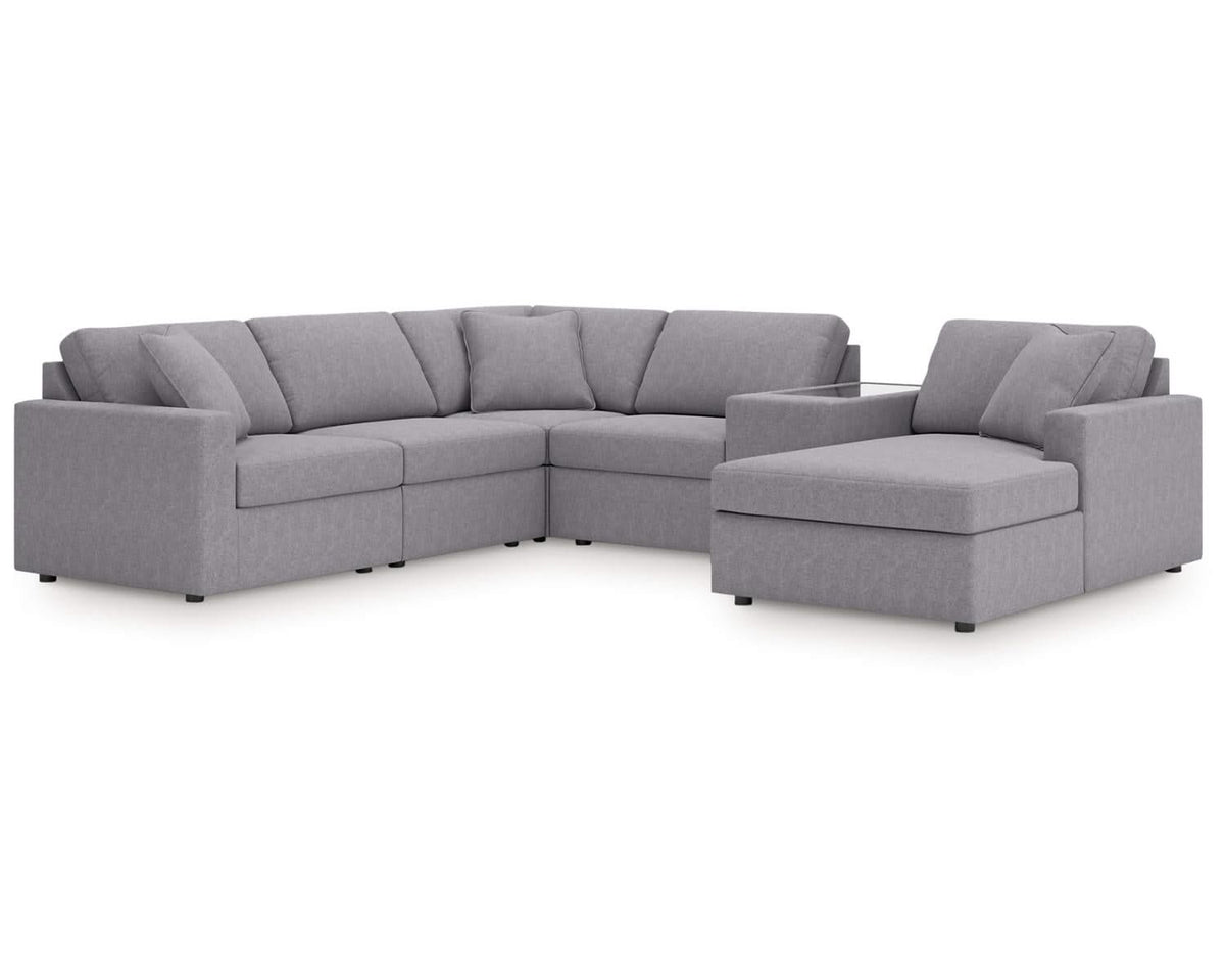 Modmax 6-Piece Sectional with Chaise