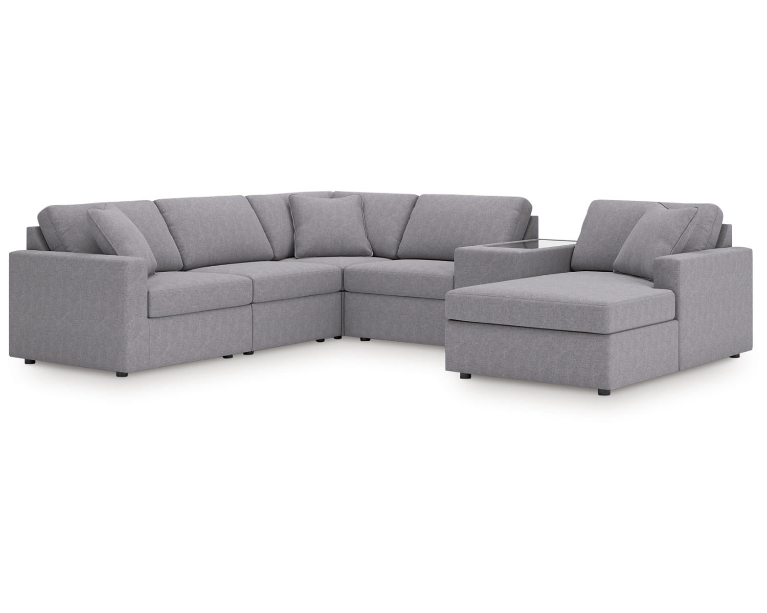 Modmax 6-Piece Sectional with Chaise