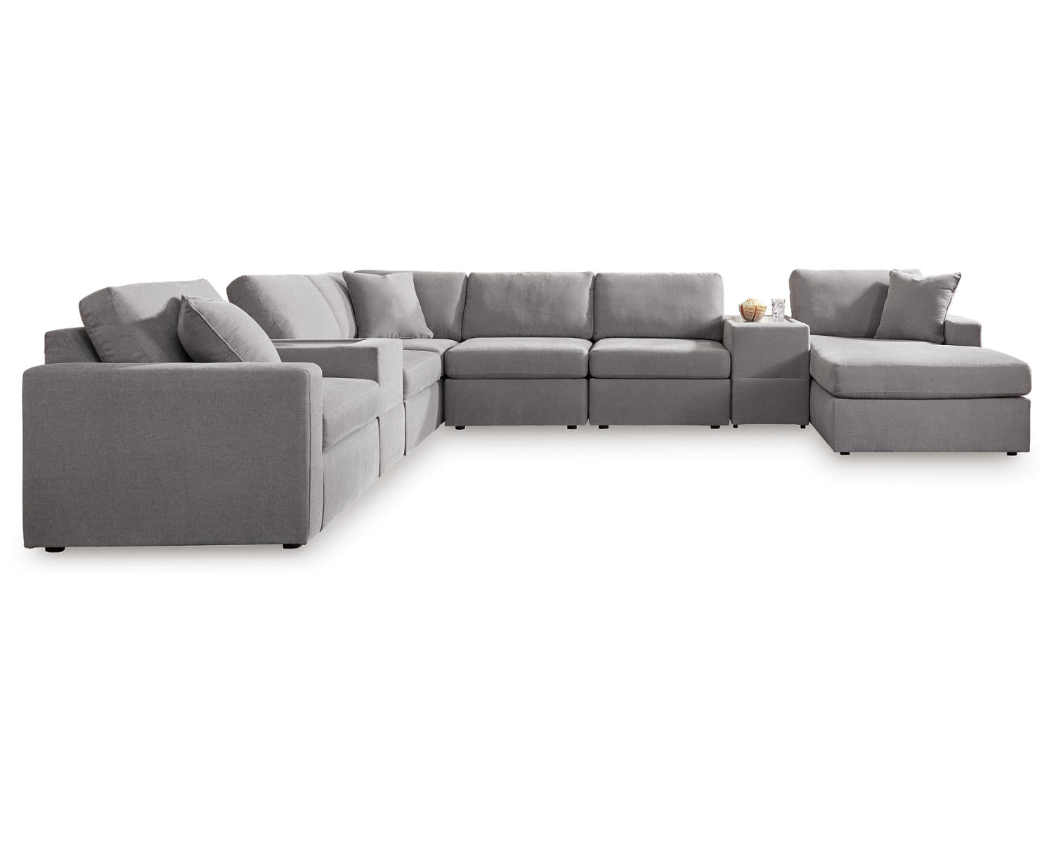 Modmax 8-Piece Sectional with Chaise