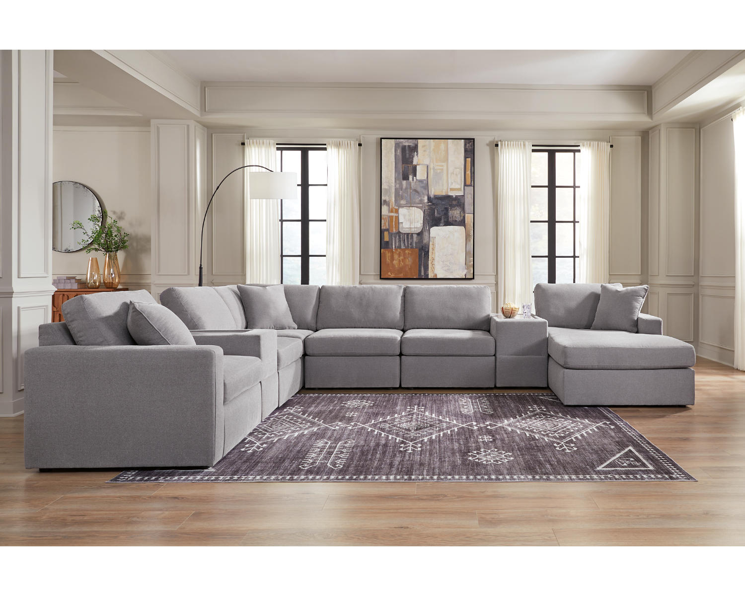 Modmax 8-Piece Sectional with Chaise