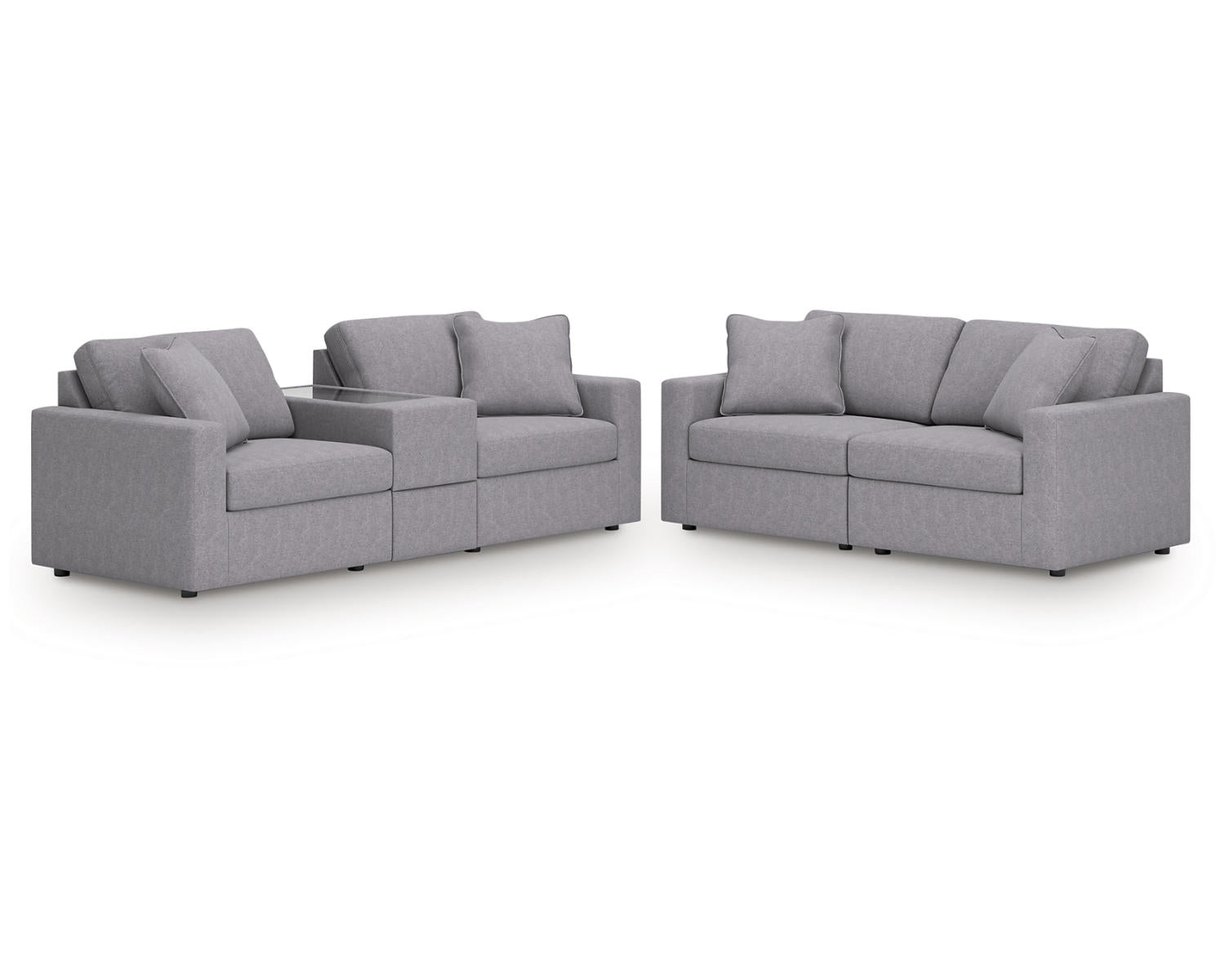 Modmax 3-Piece Sectional Sofa and 2-Piece Sectional Loveseat