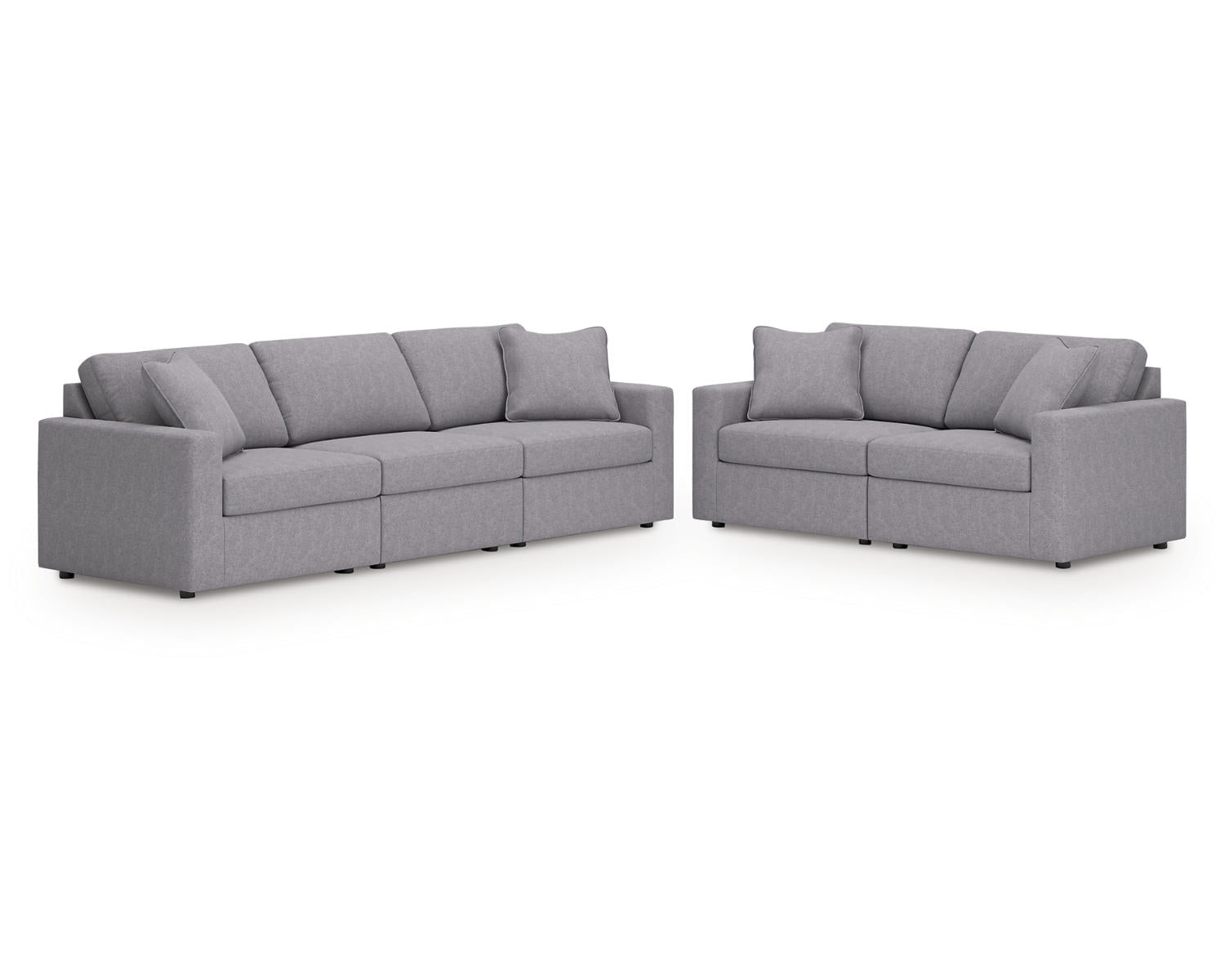 Modmax 3-Piece Sectional Sofa and 2-Piece Sectional Loveseat