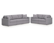 Modmax 3-Piece Sectional Sofa and 2-Piece Sectional Loveseat