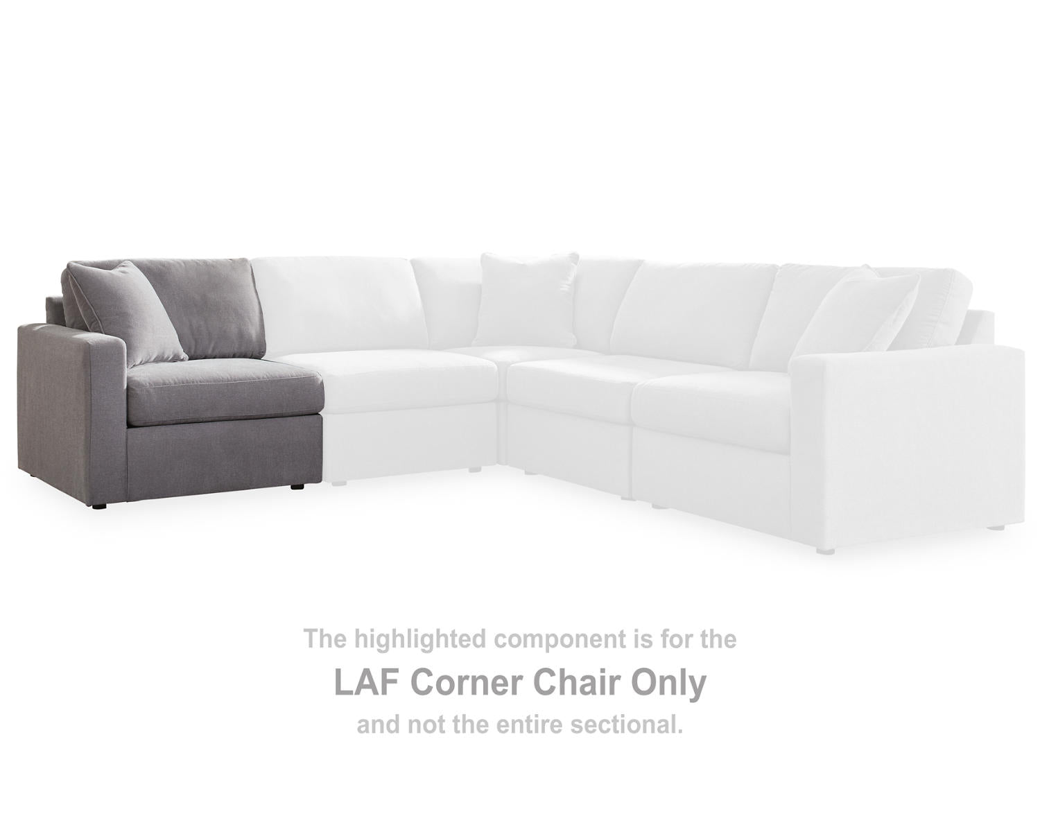 Modmax Left-Arm Facing Corner Chair