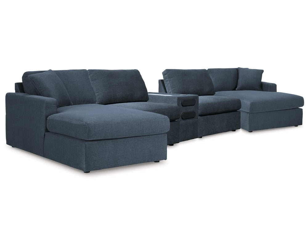 Modmax 5 Piece Sectional with Audio Console