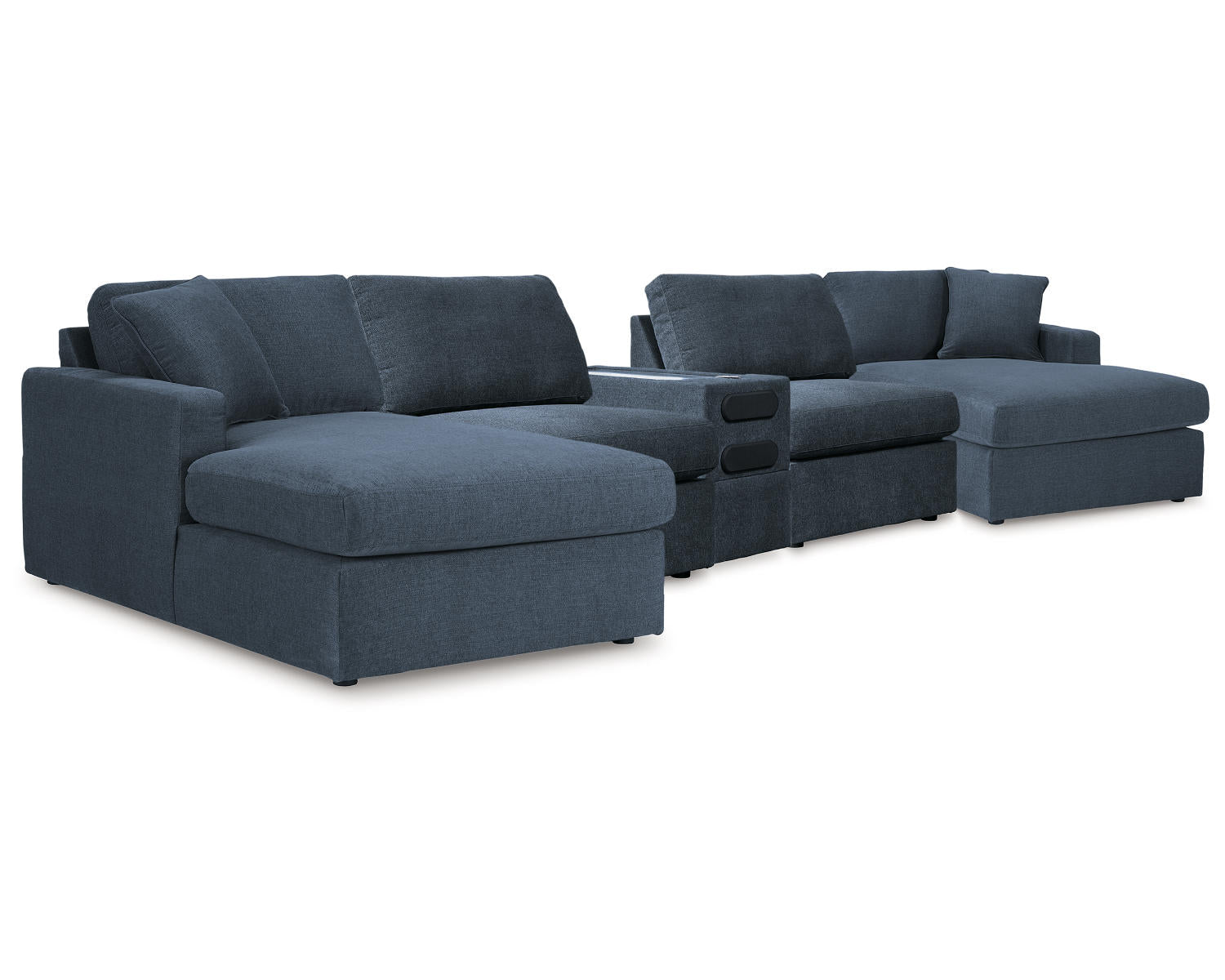 Modmax 5 Piece Sectional with Audio Console