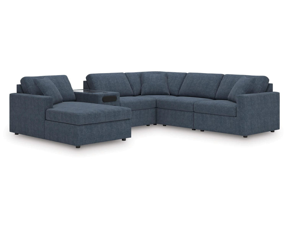 Modmax 6-Piece Sectional with Audio System and Chaise