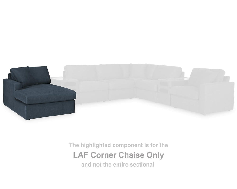 Chaise longue esquinera con brazo izquierdo Modmax