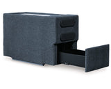 Seccional Modmax de 5 piezas con consola de audio y otomana