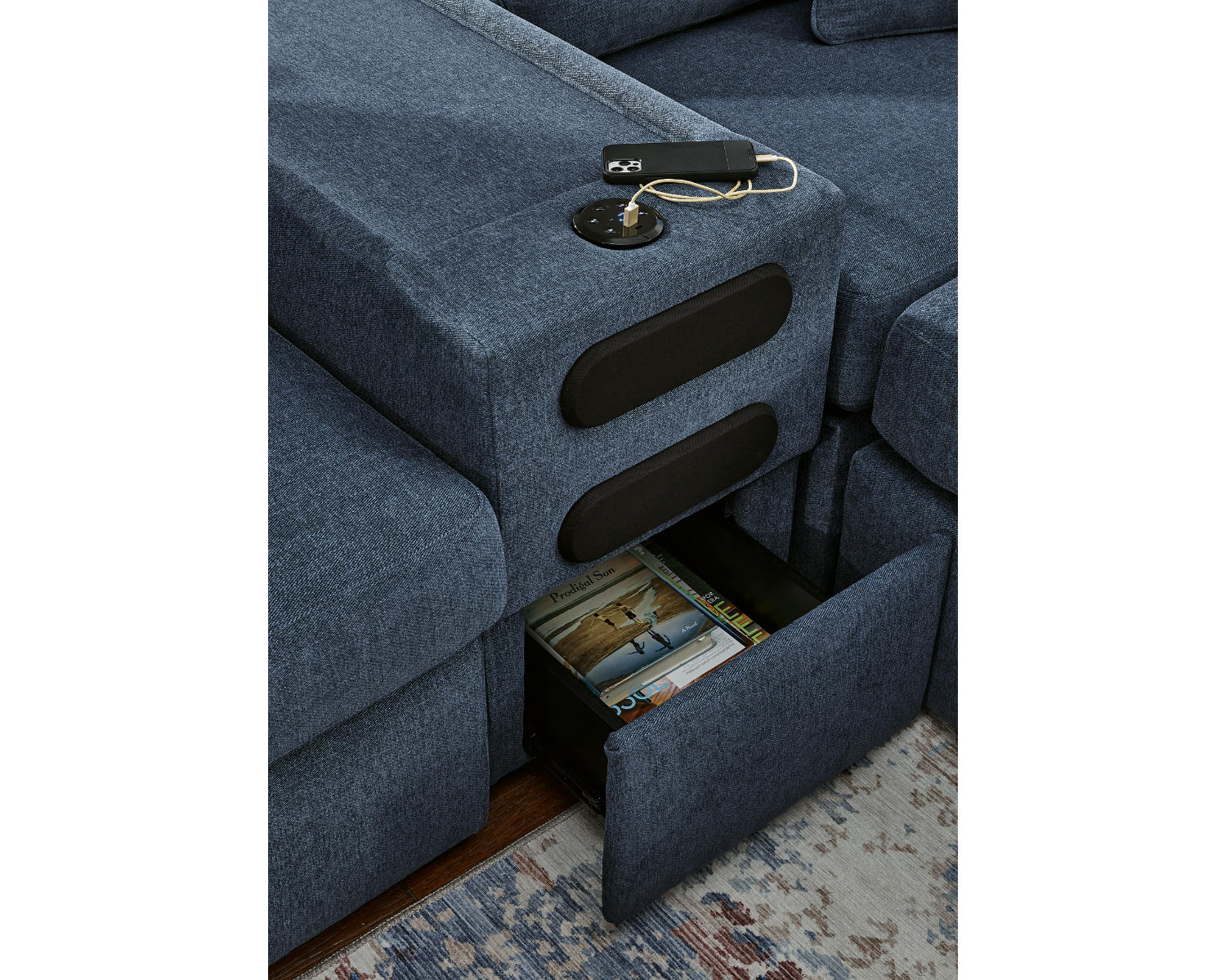 Modmax 7-Piece Sectional with Audio Console