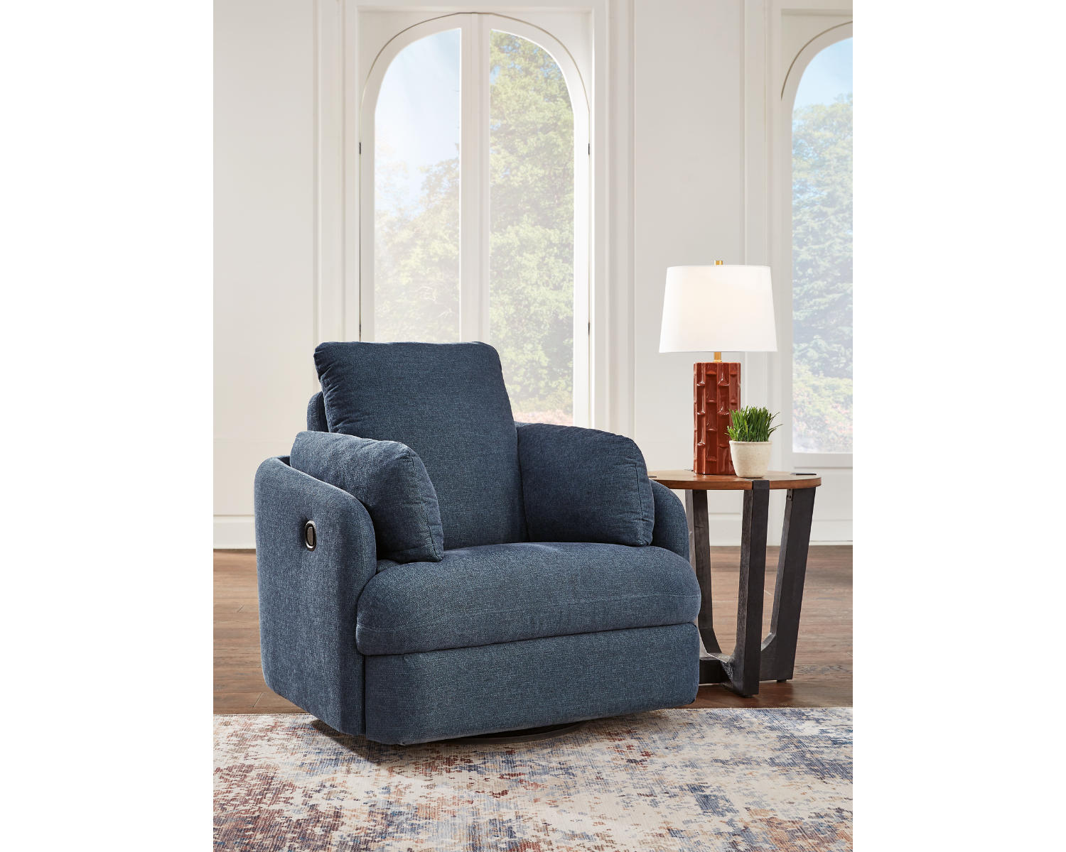 Modmax 5-Piece Sectional and Swivel Glider Recliner