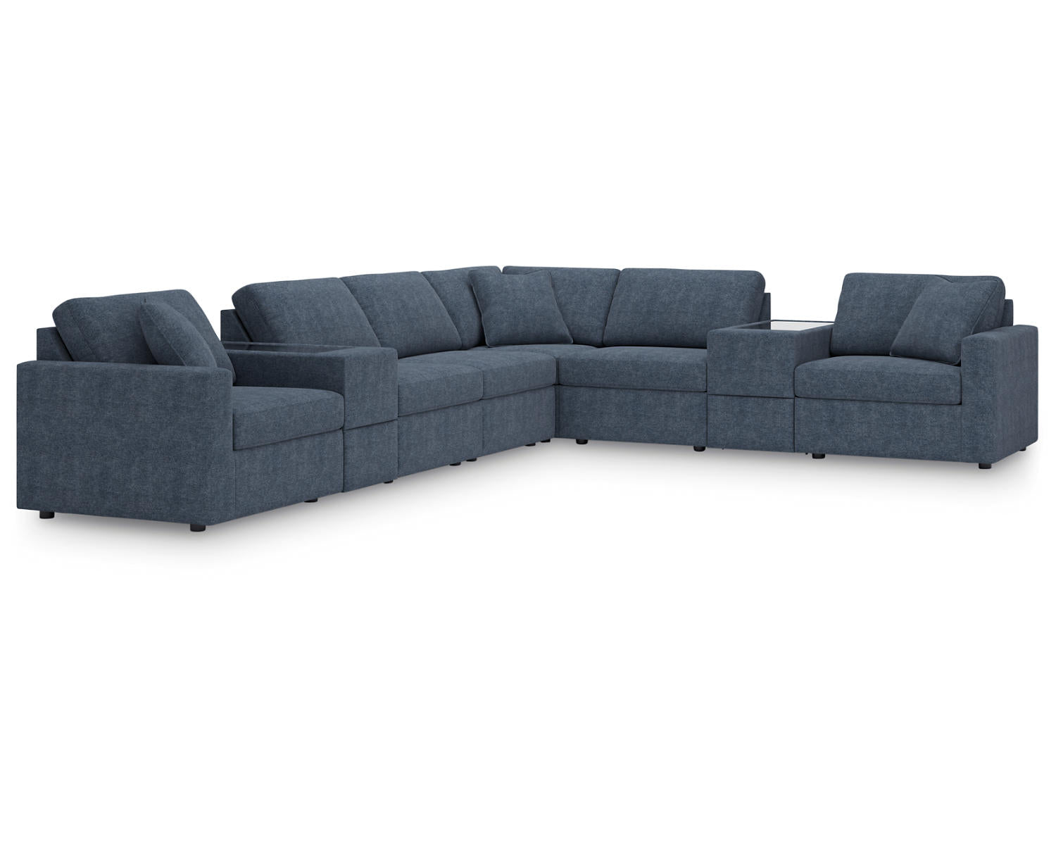 Modmax 8-Piece Sectional and Ottoman