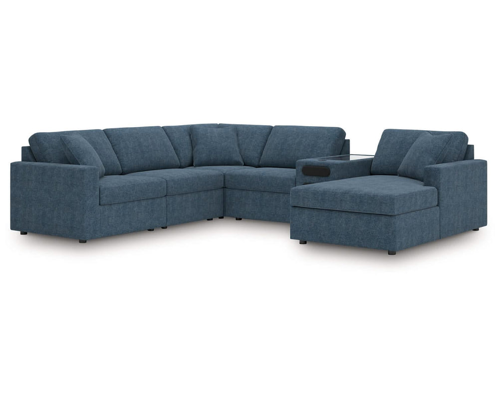 Modmax 6-Piece Sectional with Audio System and Chaise