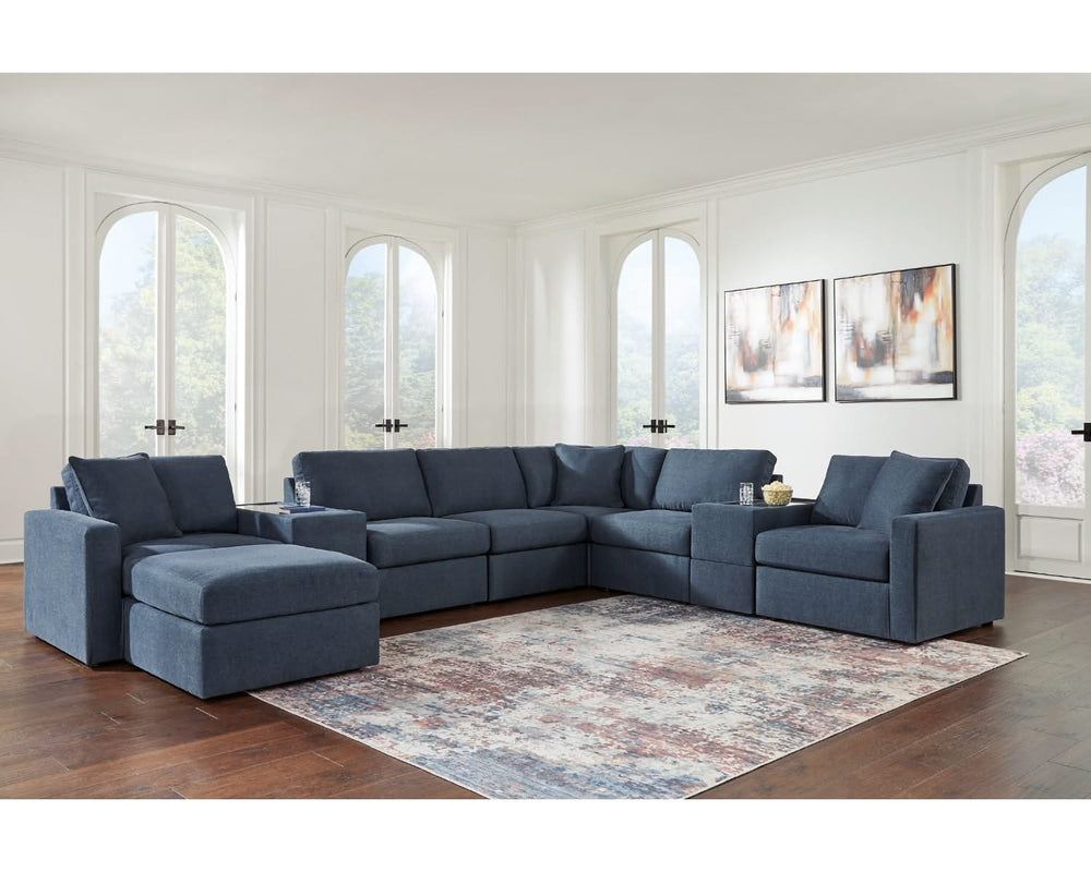 Modmax 8-Piece Sectional and Ottoman