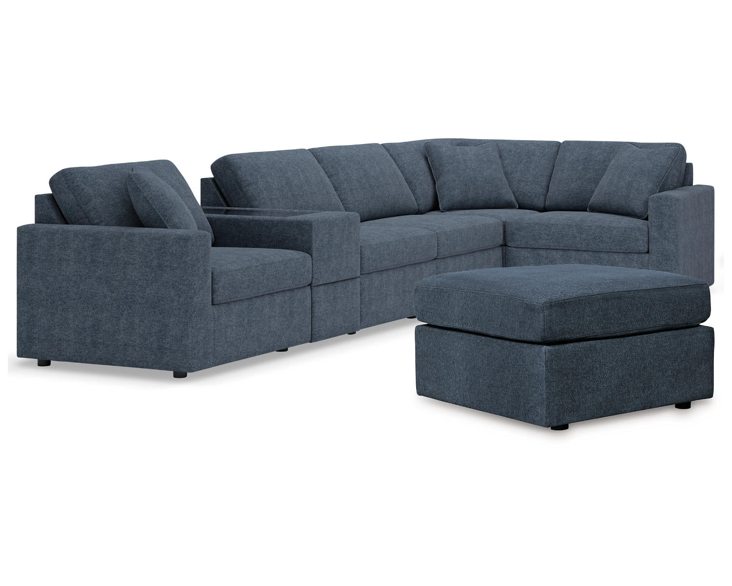 Modmax 6-Piece Sectional and Ottoman