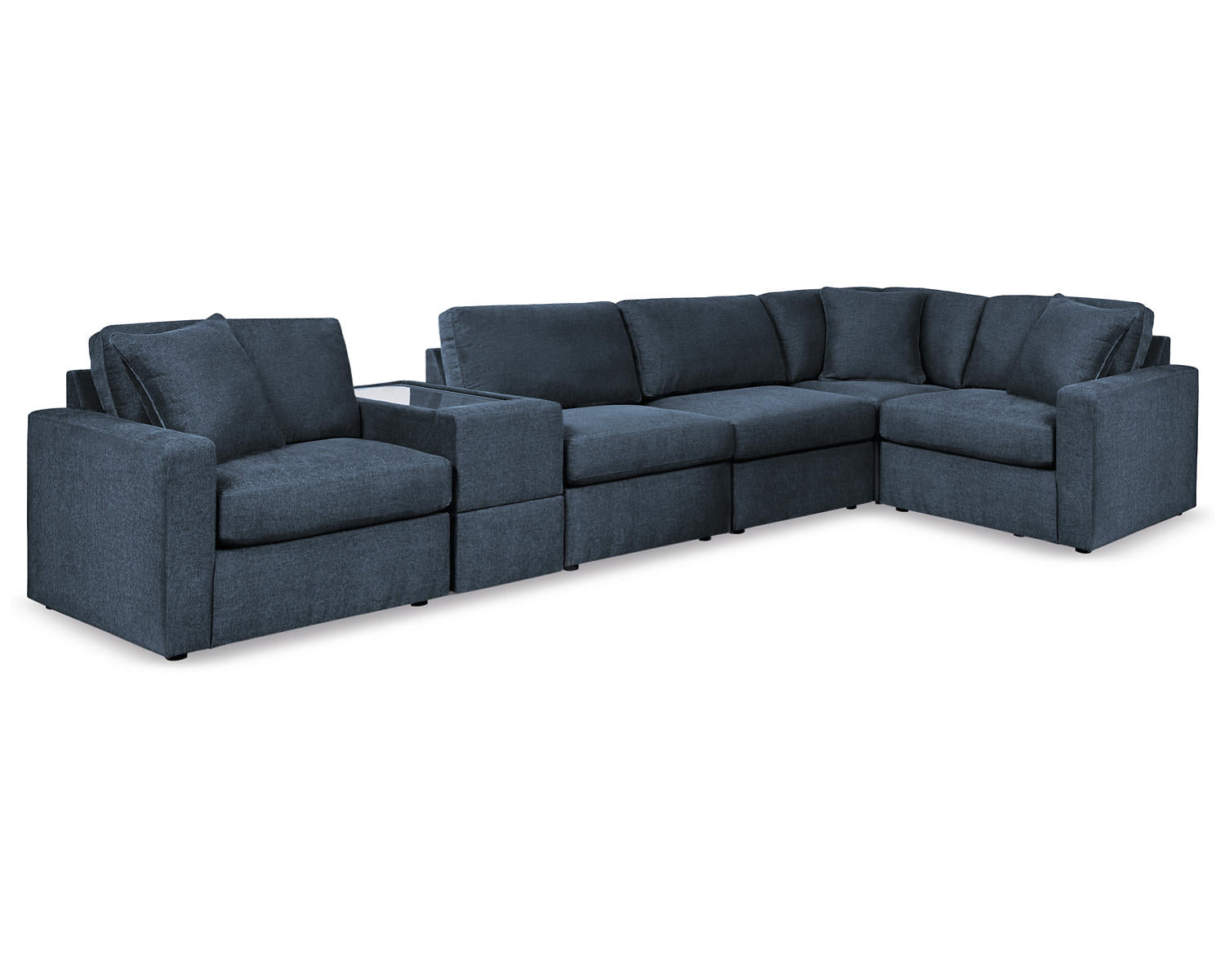 Modmax 6-Piece Sectional and Ottoman