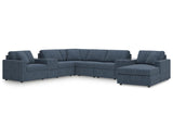 Seccional Modmax de 8 piezas con chaise longue