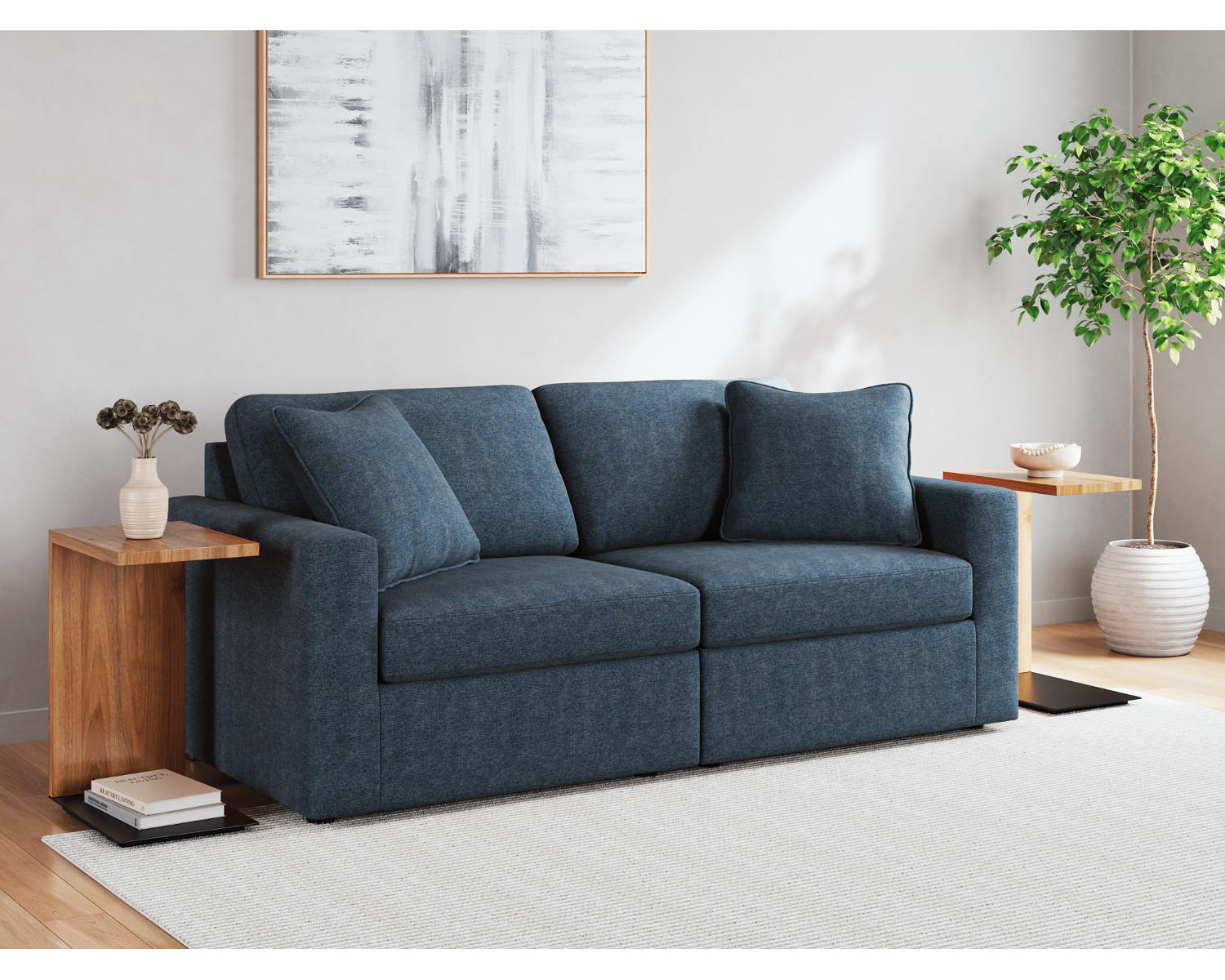 Modmax 3-Piece Sectional Sofa and 2-Piece Sectional Loveseat