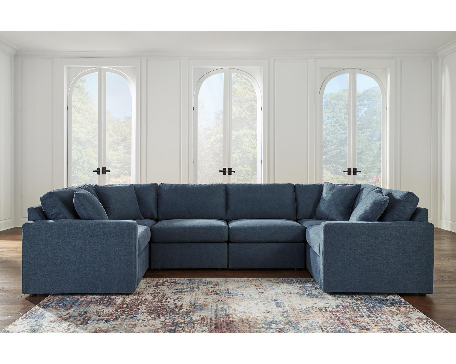 Modmax 6-Piece Sectional and Ottoman
