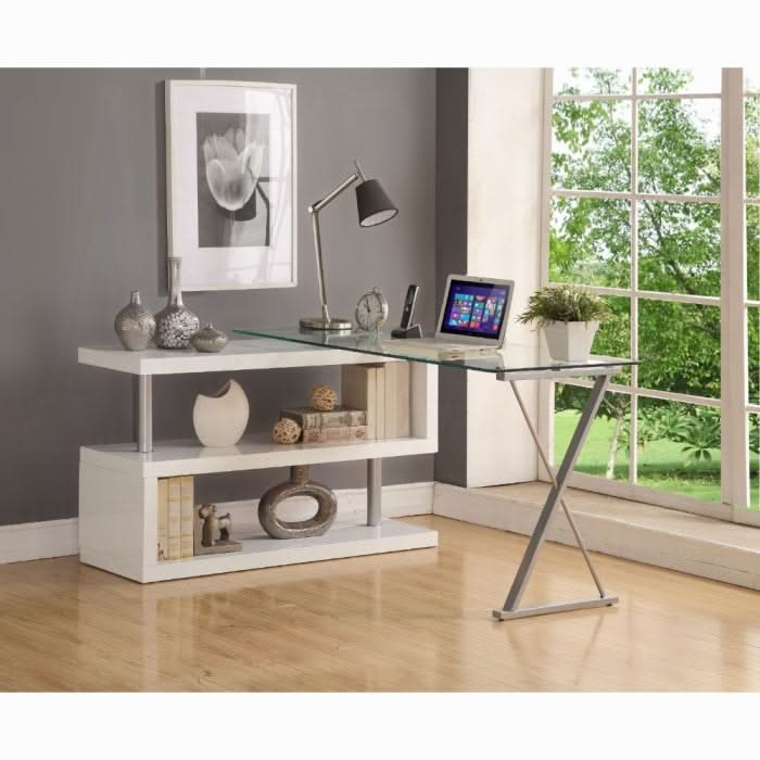 Escritorio Buck con base giratoria