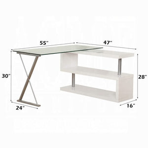 Escritorio Buck con base giratoria