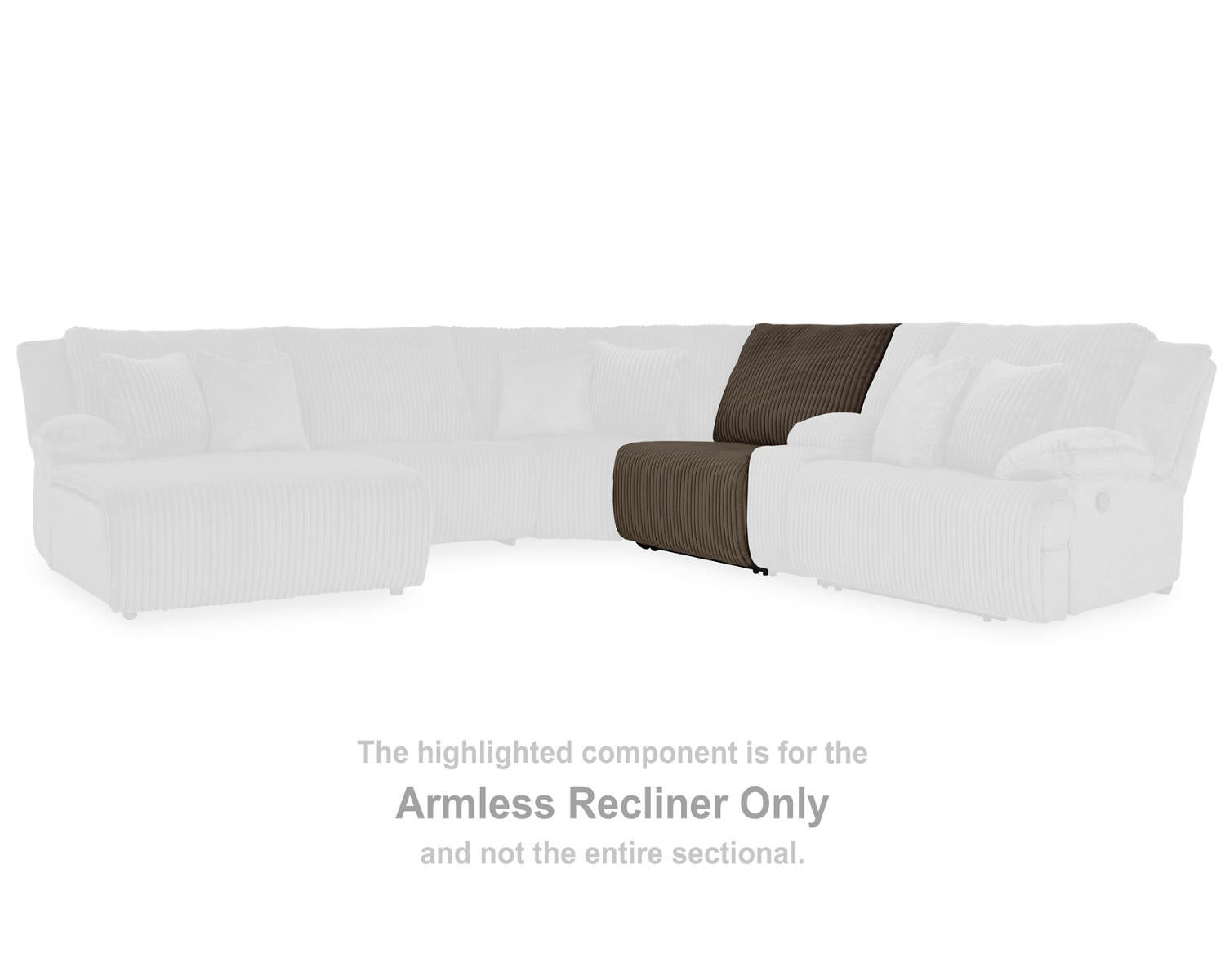 Top Tier Armless Recliner