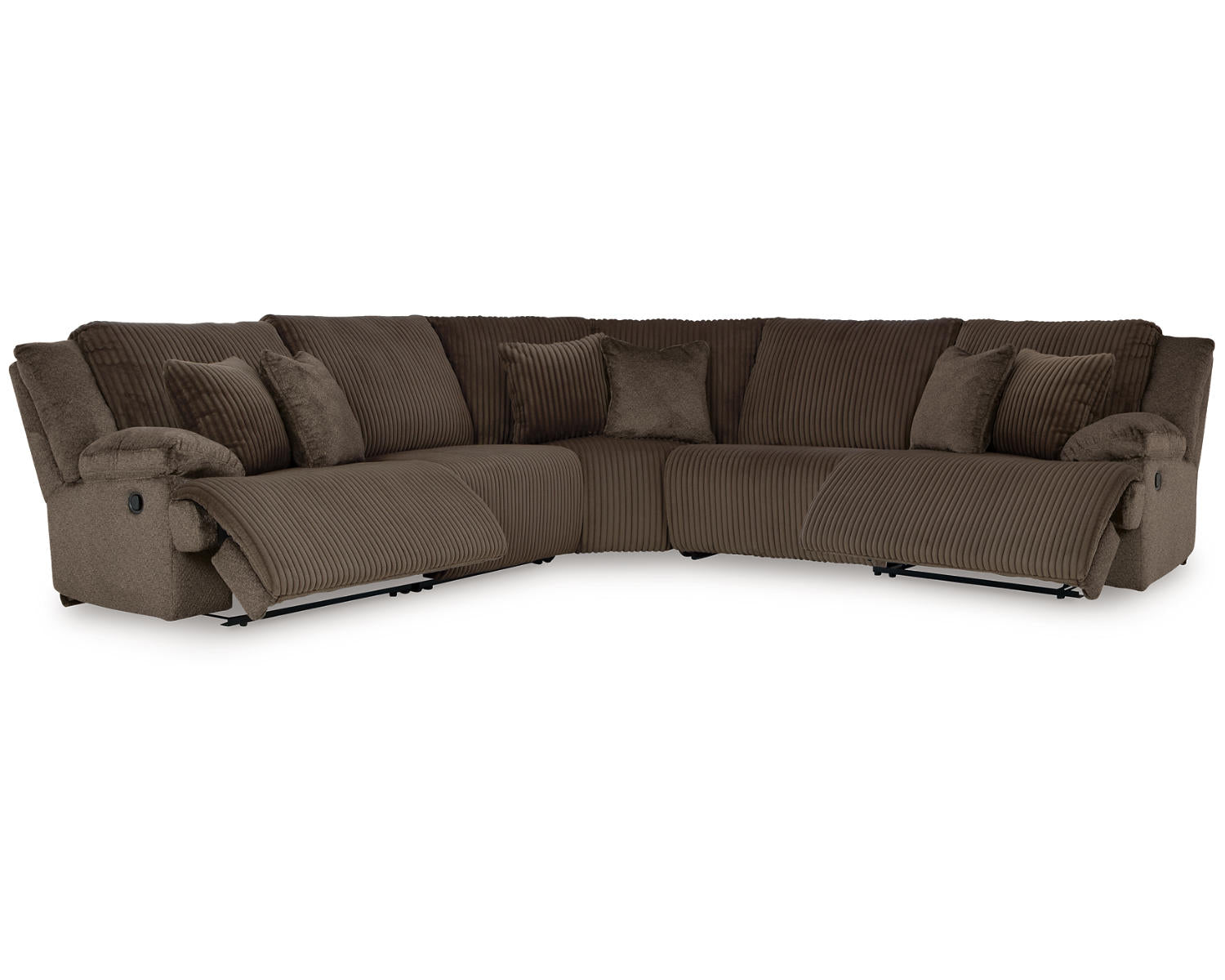 Top Tier 5-Piece Reclining Sectional