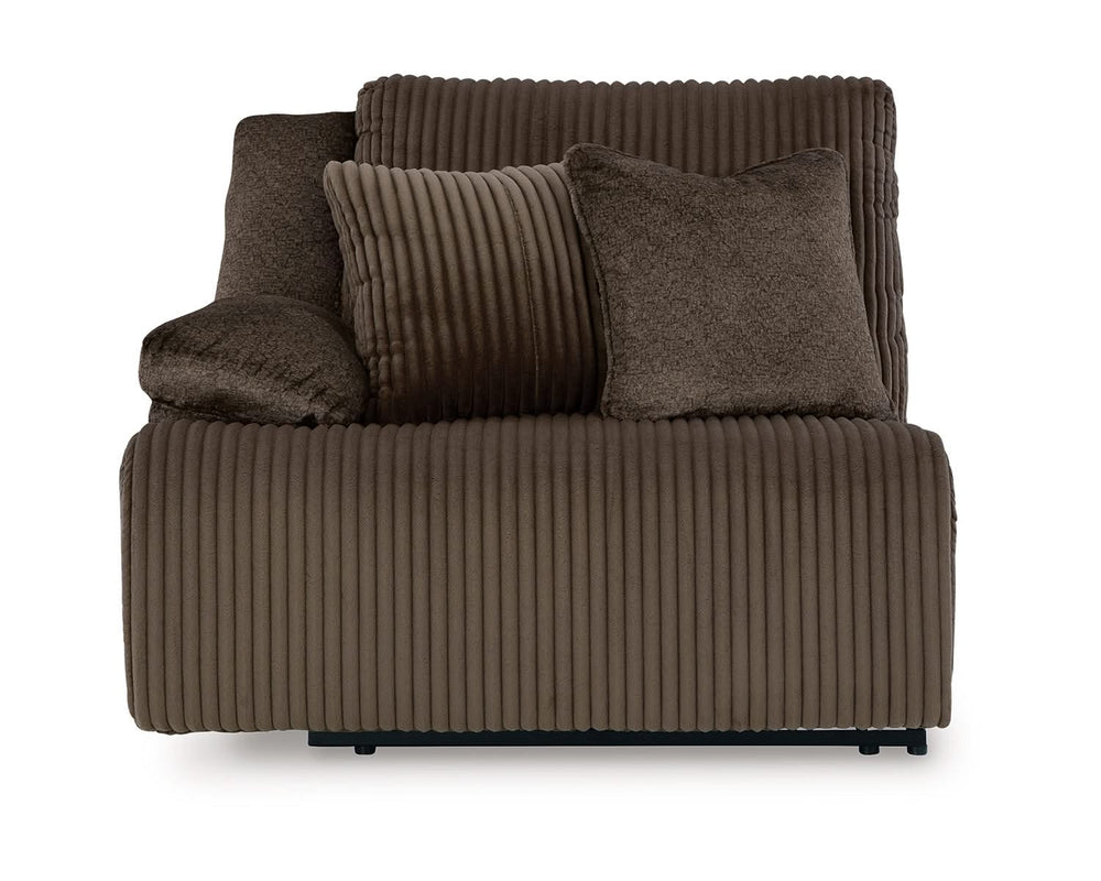 Sillón reclinable de nivel superior con brazo izquierdo