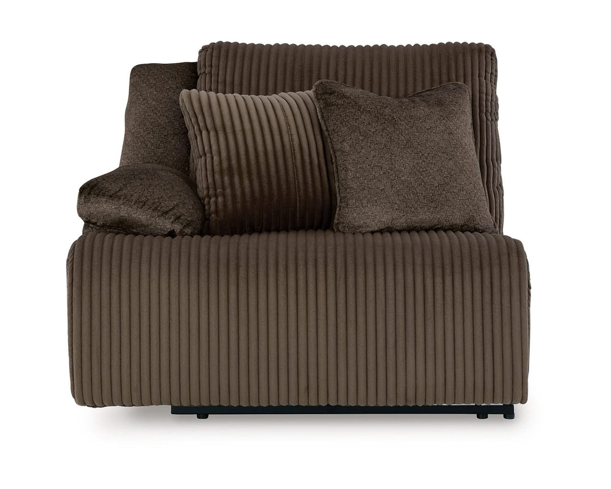 Sillón reclinable de nivel superior con brazo izquierdo