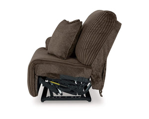 Sillón reclinable de nivel superior con brazo izquierdo