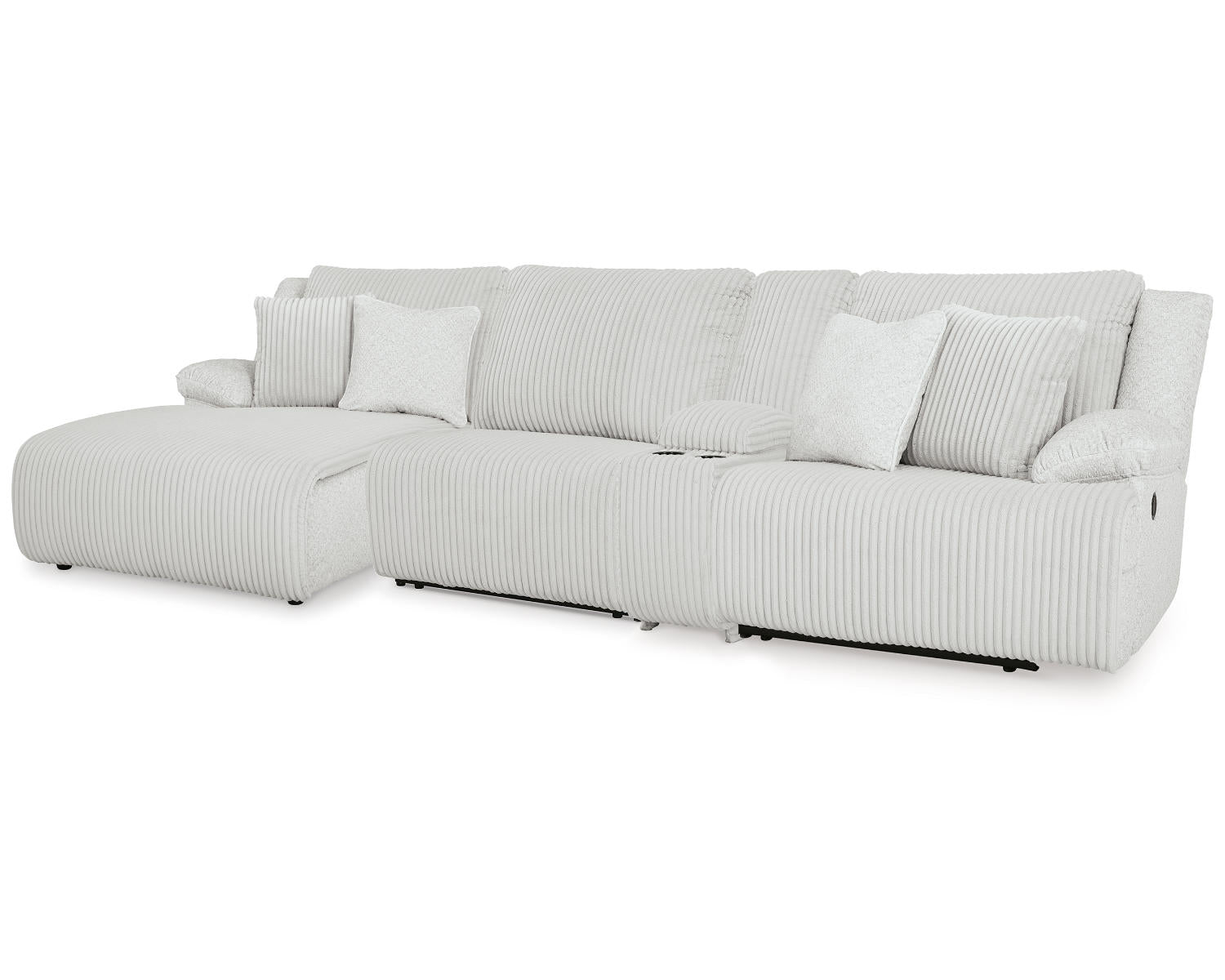 Top Tier 4-Piece Reclining Sectional with Chaise