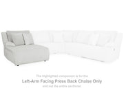 Top Tier Left-Arm Facing Press Back Chaise