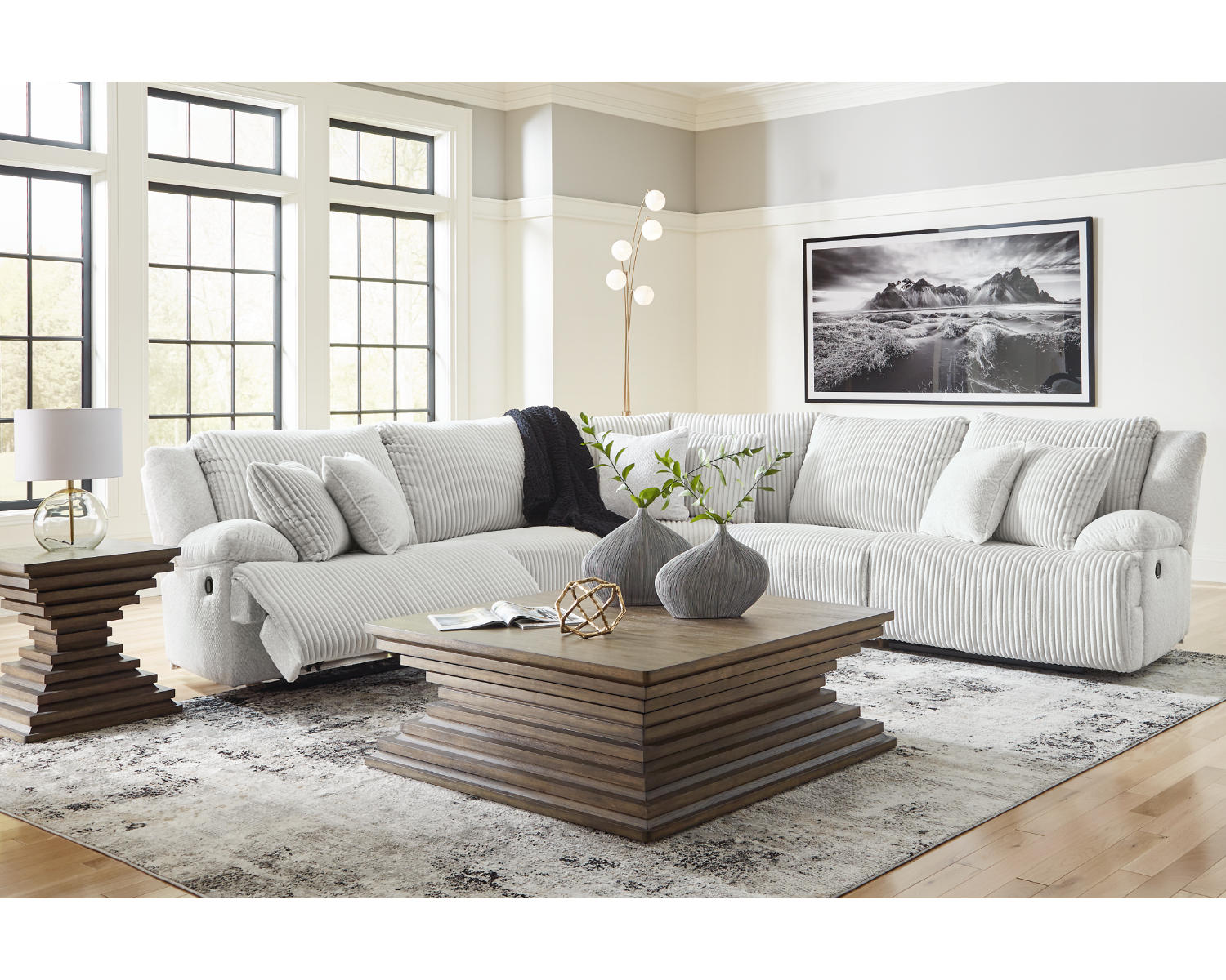 Top Tier 5-Piece Reclining Sectional