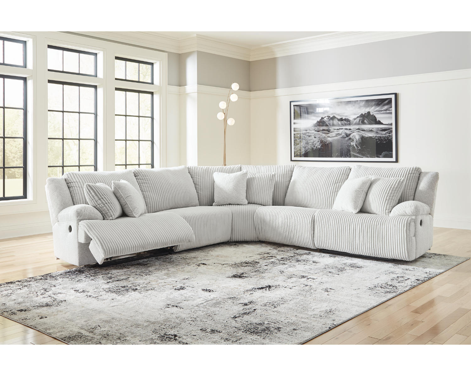 Top Tier 5-Piece Reclining Sectional