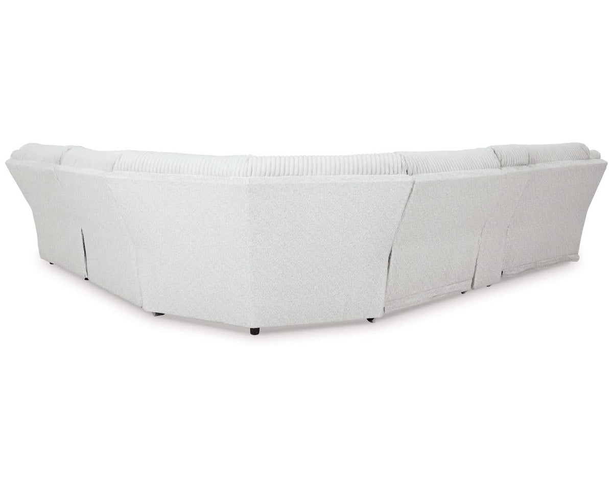 Top Tier 6-Piece Reclining Sectional with Chaise