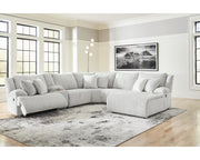 Top Tier 6-Piece Reclining Sectional with Chaise