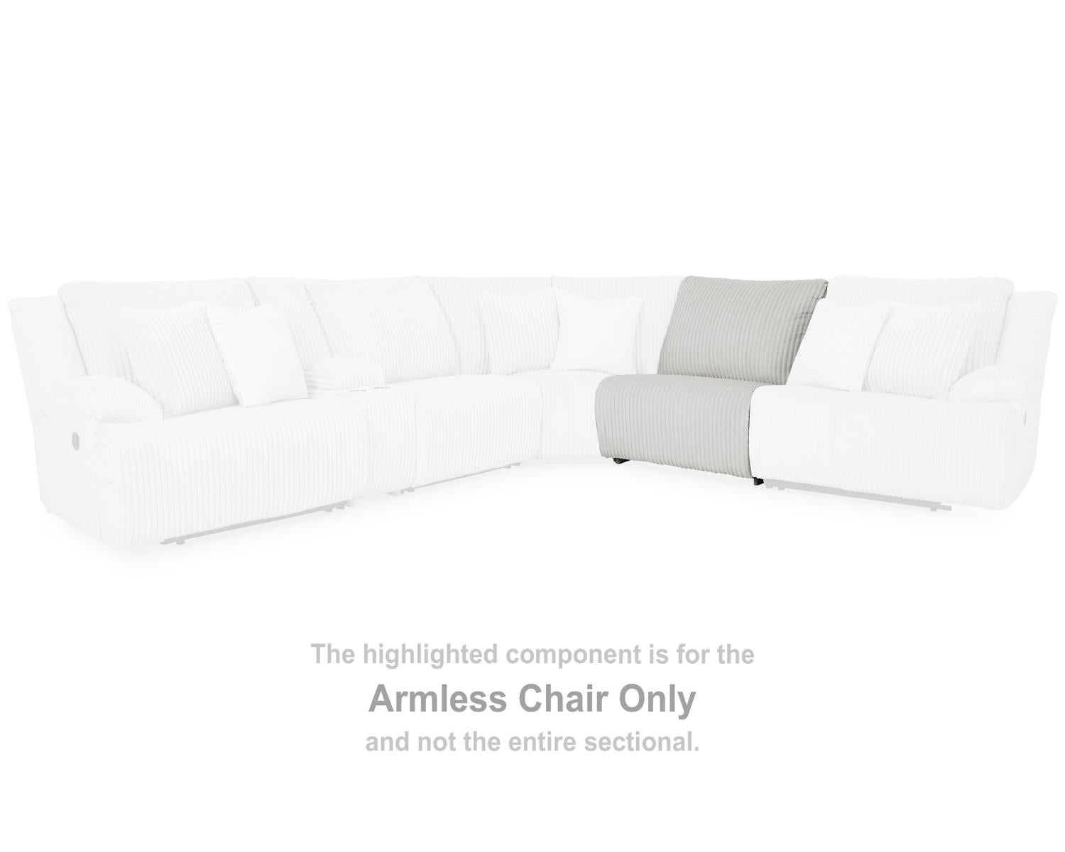 Top Tier Armless Chair